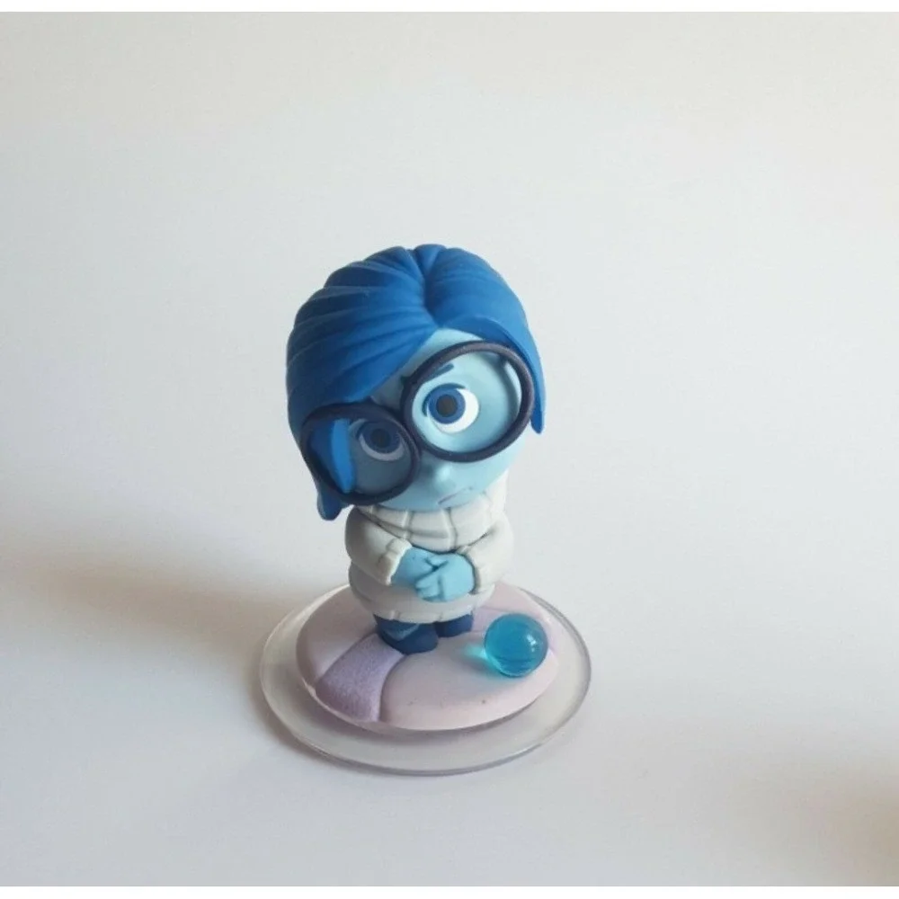 Disney Infinity 3.0 Inside Out Play Set Sadness Anger Figures Crystal Video Game